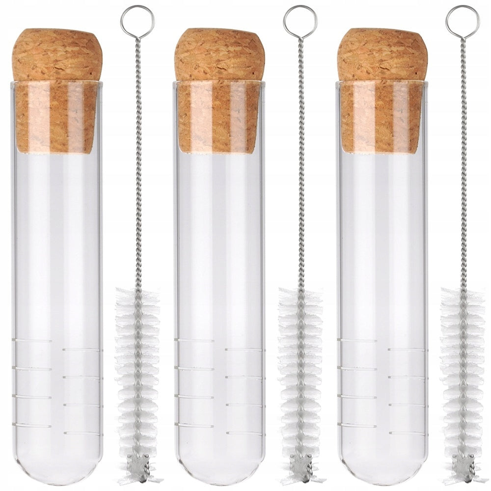3x Glass Brewer Strainer for Brewing Tea Cup Glasses Brand Vilde