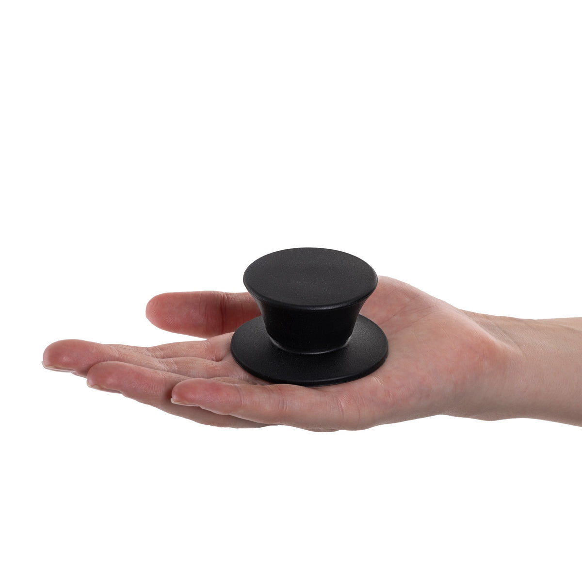3x LID HOLDER KNOB KNOBS FOR PAN POT LIQUID BLACK Packaging status original