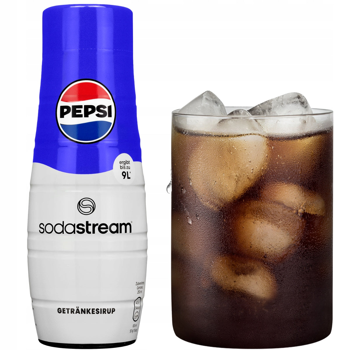 3x SYRUP SODASTREAM PEPSI COLA 440 ML CONCENTRATE FOR SATURATOR Manufacturer code 8719128117232