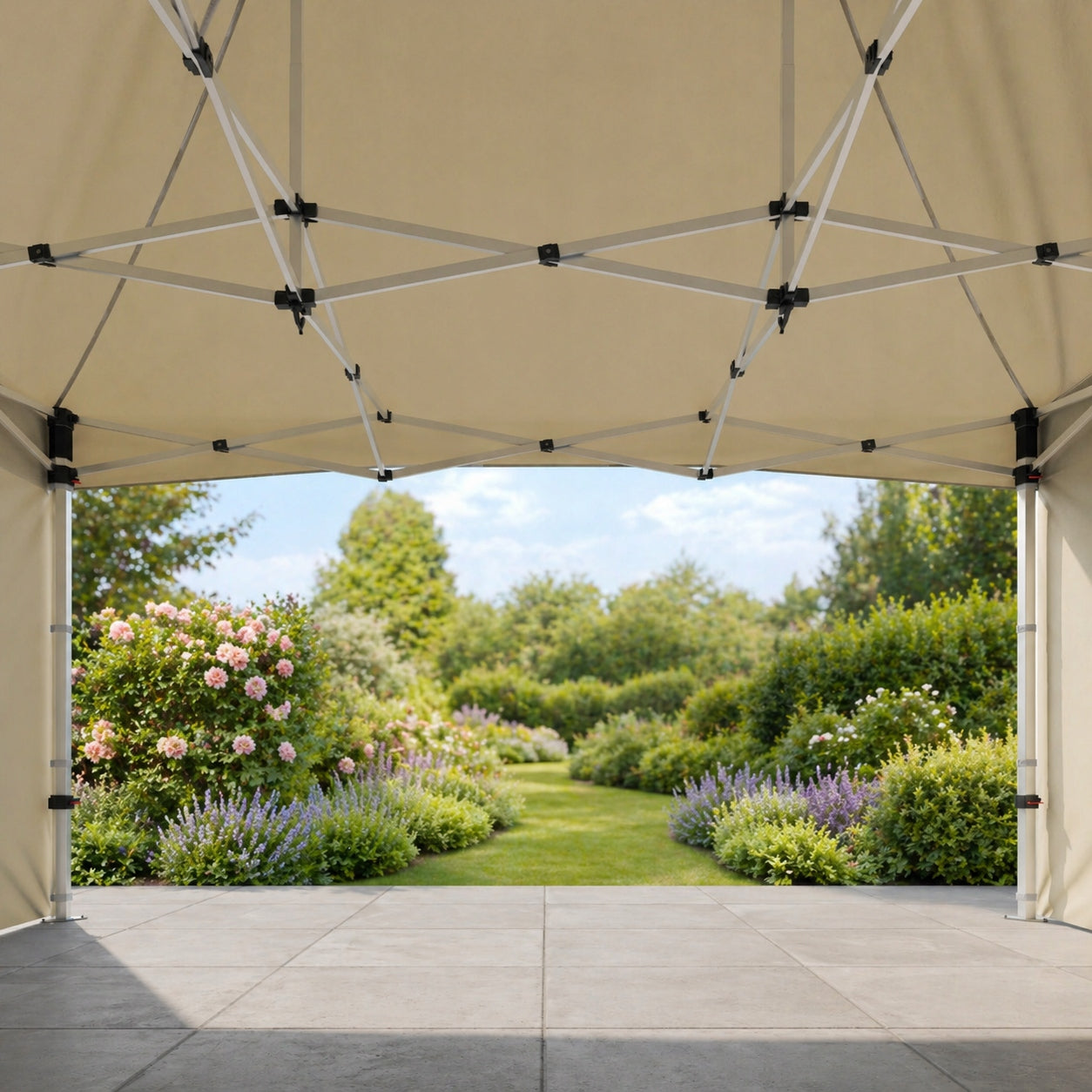 3x4.5M ALUMINUM TENT ALUMINUM COMMERCIAL PARTY EXPRESS 3m x 4,5m Type tent