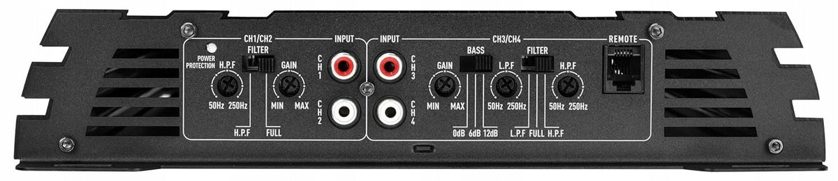 4-CHANNEL 4X110W RMS CRUNCH GPX1500.4 CAR AMPLIFIER Brand Crunch