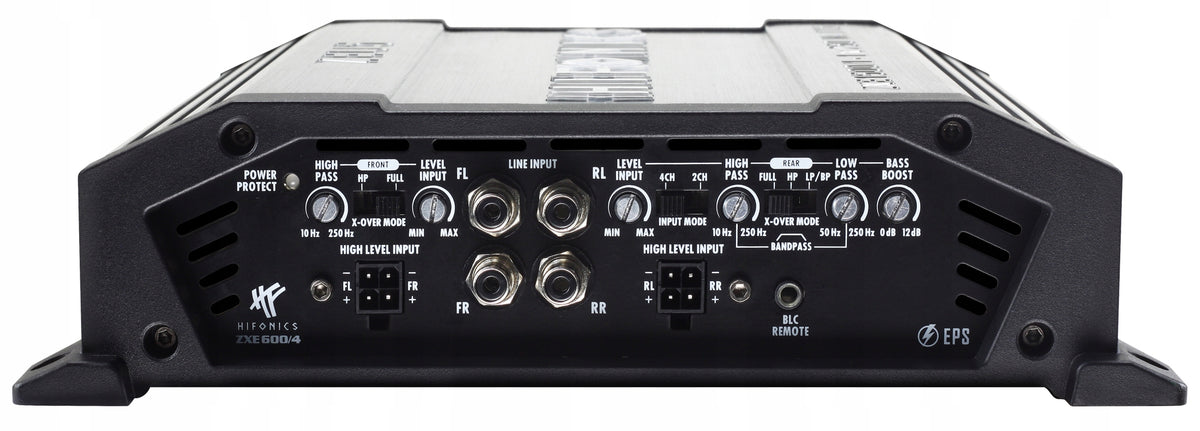 4-CHANNEL CAR AMPLIFIER 4X100W RMS HIFONICS ZXE600/4 Manufacturer code ZXE600/4