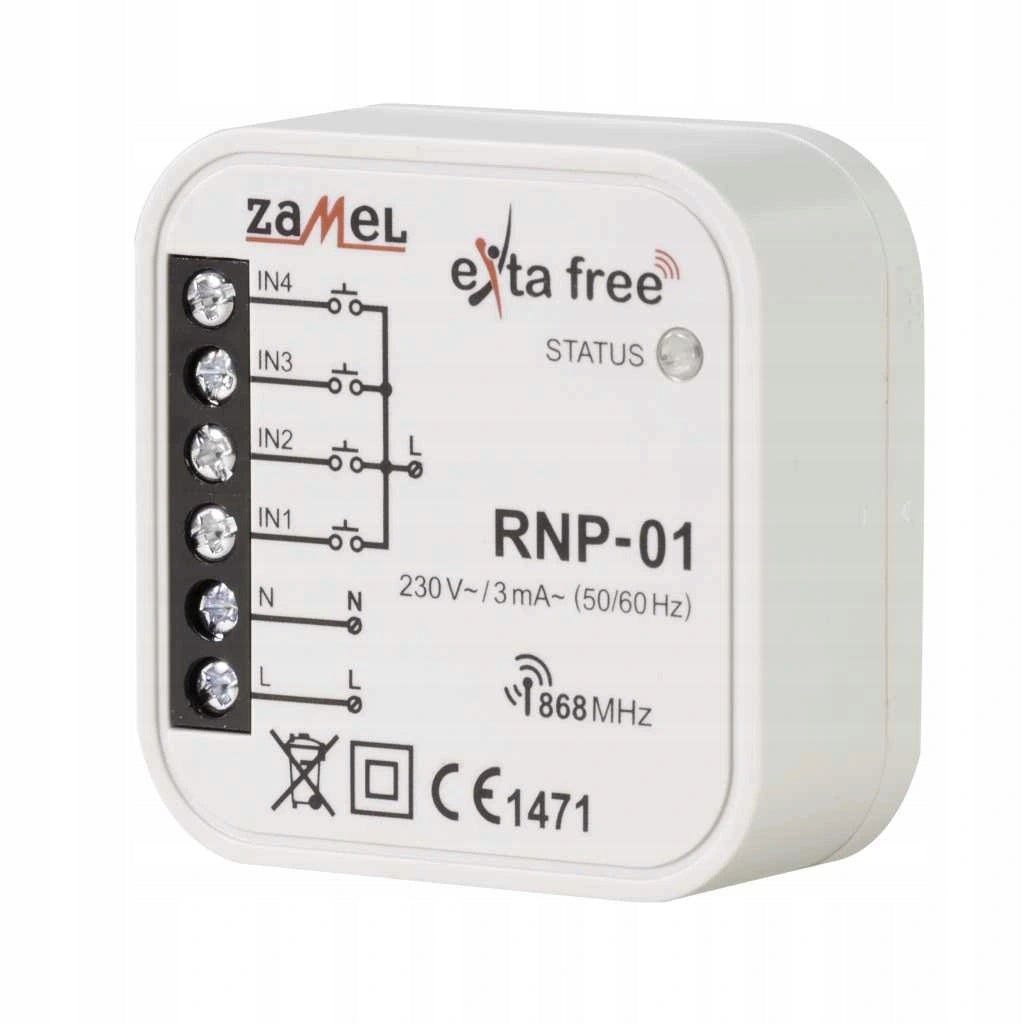4-CHANNEL RADIO TRANSMITTER RNP-01 Packaging status original