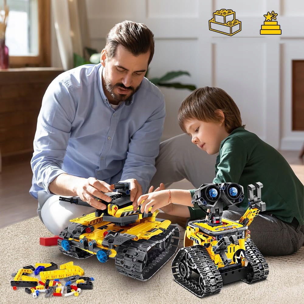 4 IN 1 PROGRAMMABLE ROBOT LARGE CONSTRUCTION KIT APP AND REMOTE CONTROL Manufacturer code robota