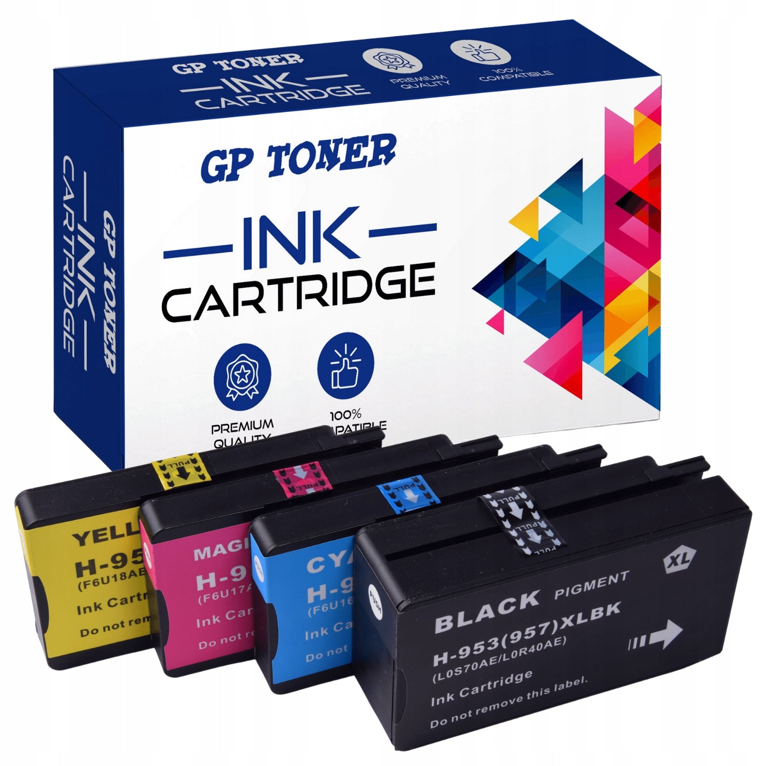 4 Ink cartridges for HP 953XL OfficeJet 7700 8210 8710 8715 8718 8719 8720 8730 8740