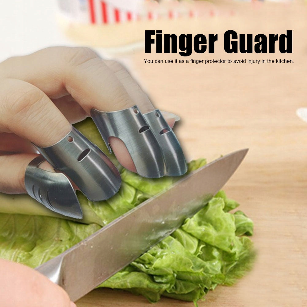 4 PCS PROFESSIONAL STEEL FINGER GUARD EAN (GTIN) 6900795682075
