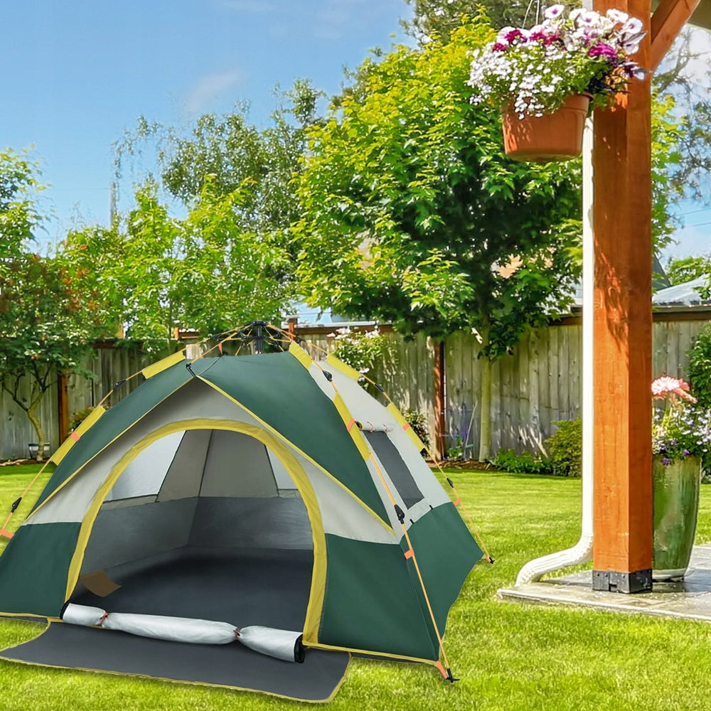 4-PERSON SELF-FOLDING TENT 210*210*130CM WATERPROOF Brand no brand