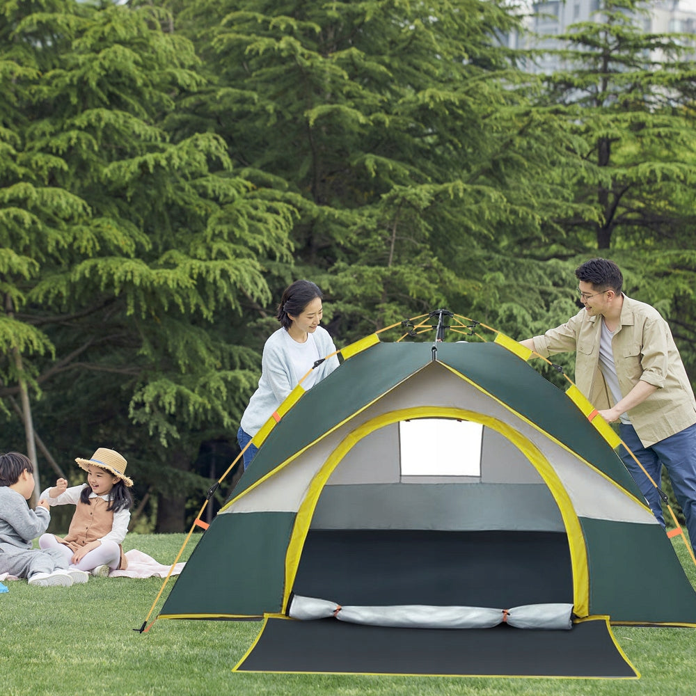 4-PERSON SELF-FOLDING TENT 210*210*130CM WATERPROOF Waterproofness other