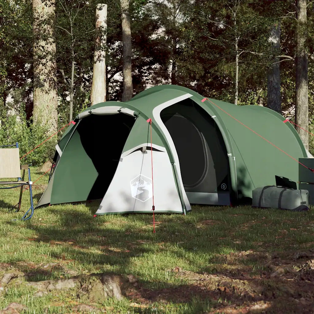 4-Person Tunnel Camping Tent with Tropical, Green Manufacturer code 5906568085648