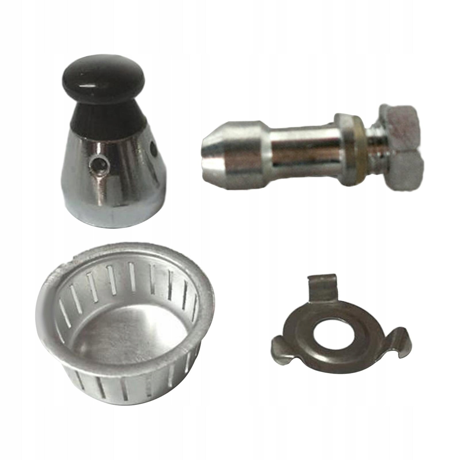 4 Pieces Exhaust Valve Accessories Alloy Home Pressure Cooker Relief Jigger
