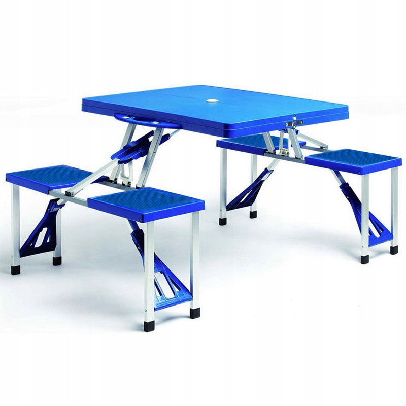 4 SEATER FOLDING HIKING PICNIC TABLE
