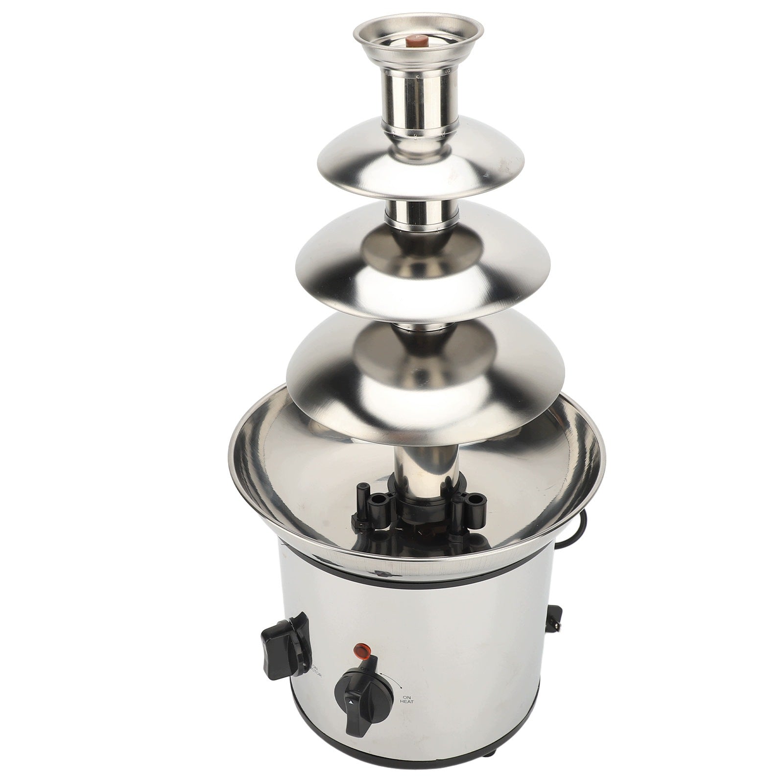 4-Tier Electric Chocolate Fondue Fountain for MD Events