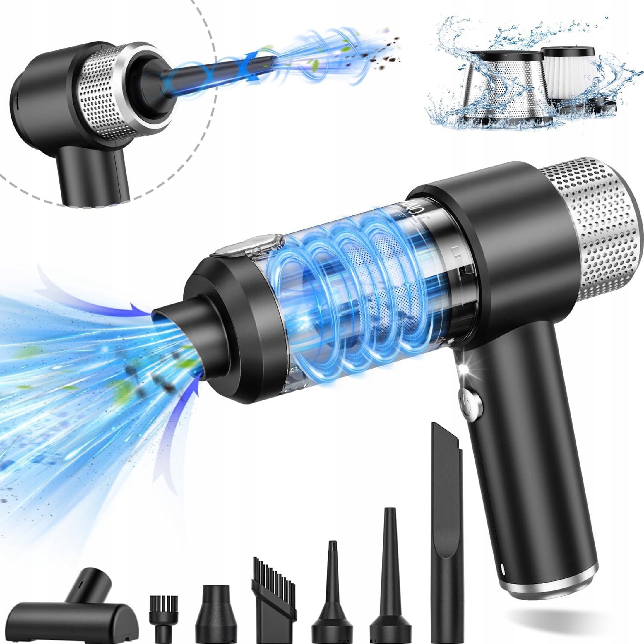 4 in 1 Handheld Car Vacuum Cleaner, Multifunctional for Car Home and Office Manufacturer code 5908107154662