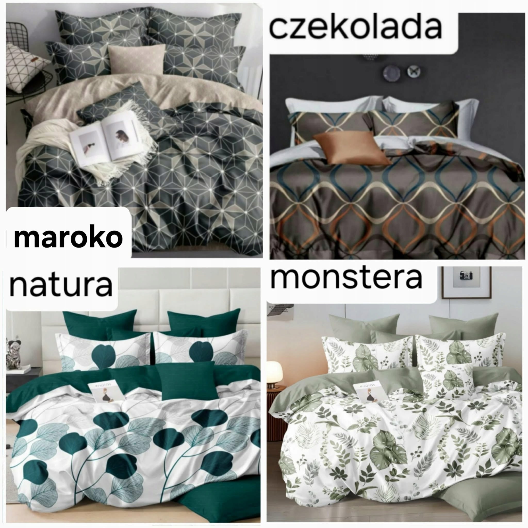 4 part Bedding set 160x200 cm + Bedding sheet Packaging status original