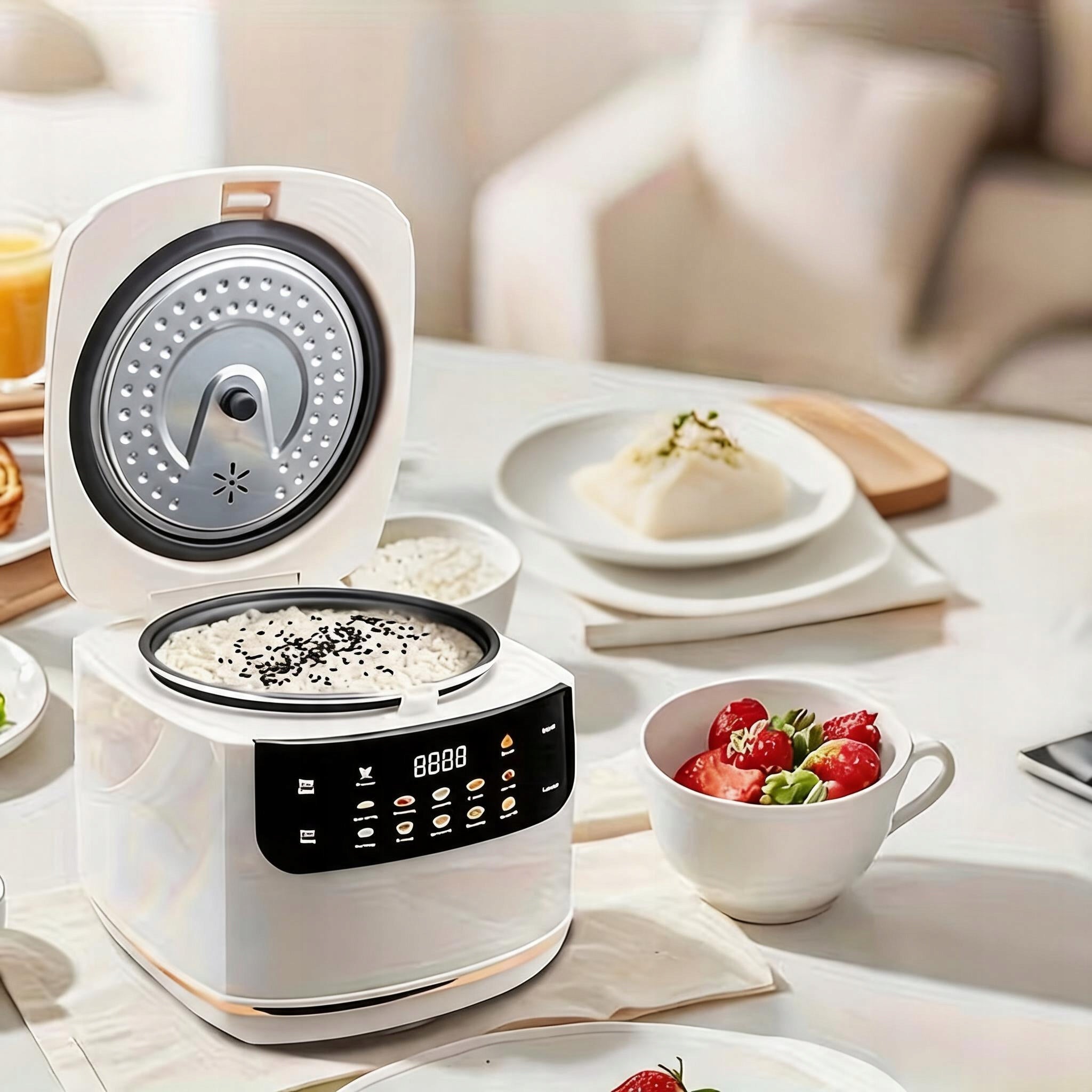 400W MULTICOOKER RICE COOKING POT COMPACT EFFICIENT 2L 10 MODES Packaging status original