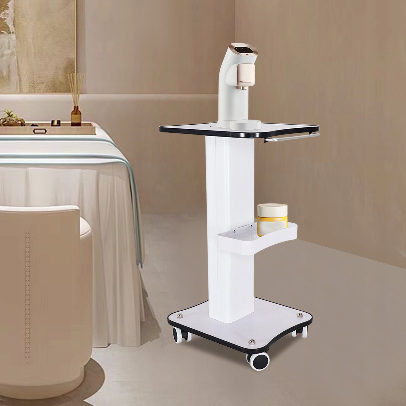 40KG 3-TIER COSMETIC/HAIRDRESSING CART ON WHEELS Manufacturer code B09N965MBQ