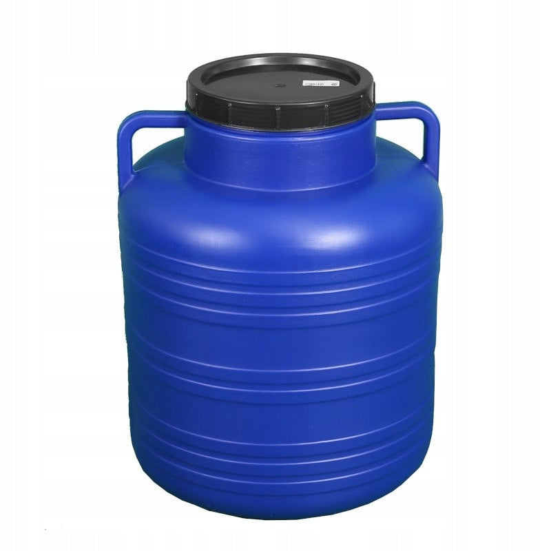 40L plastic barrel with lid ATEST