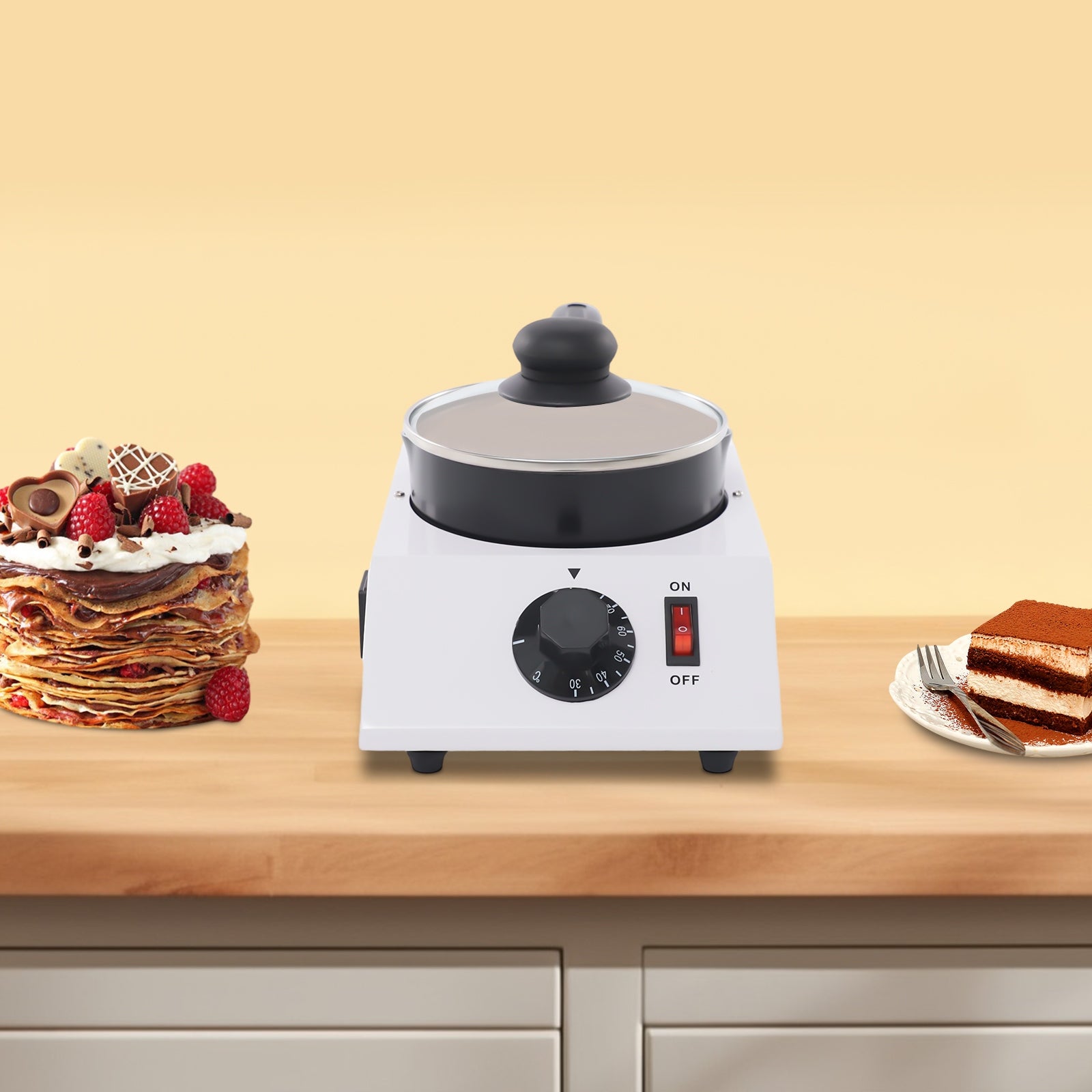 40W 14CM ELECTRIC CHOCOLATE MELTING POT, CHOCOLATE MELTING MACHINE Brand no brand