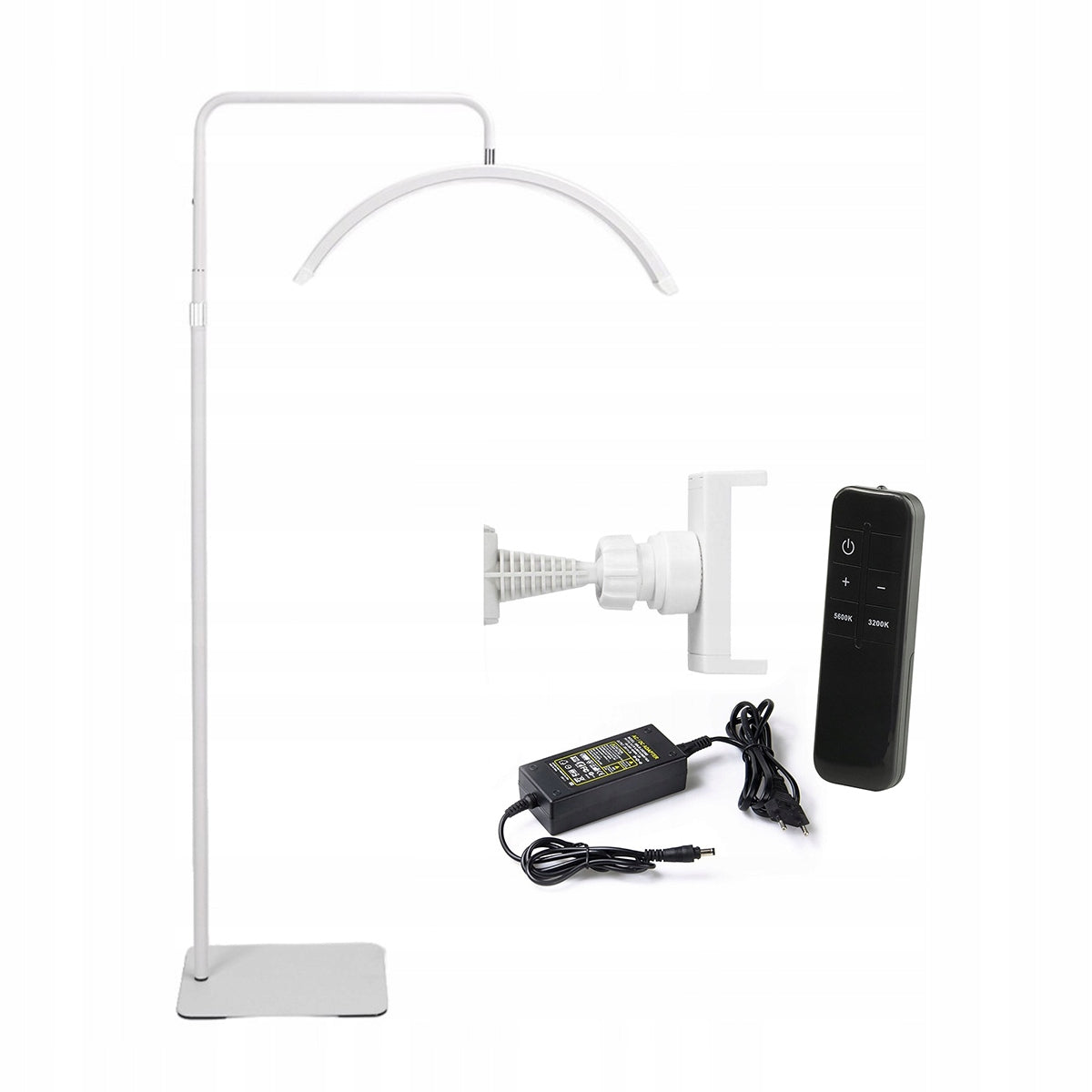 40W LED FLOOR ARCH Cosmetic Lamp for Eyelash Extensions WHITE