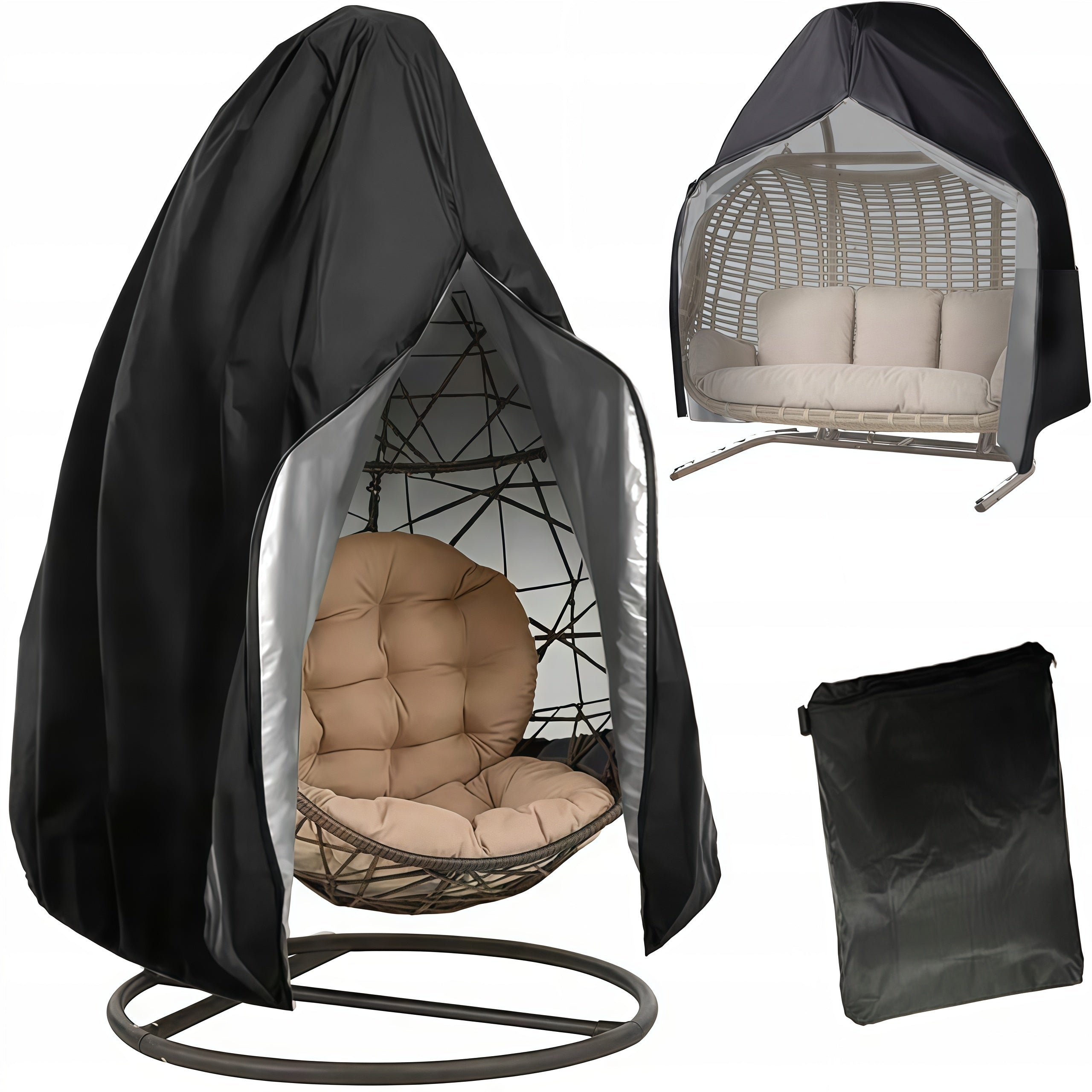 420D oxford swing cover armchair hanging garden cocoon waterproof Manufacturer code pokrowiec Meble wodoodporny 200×230cm