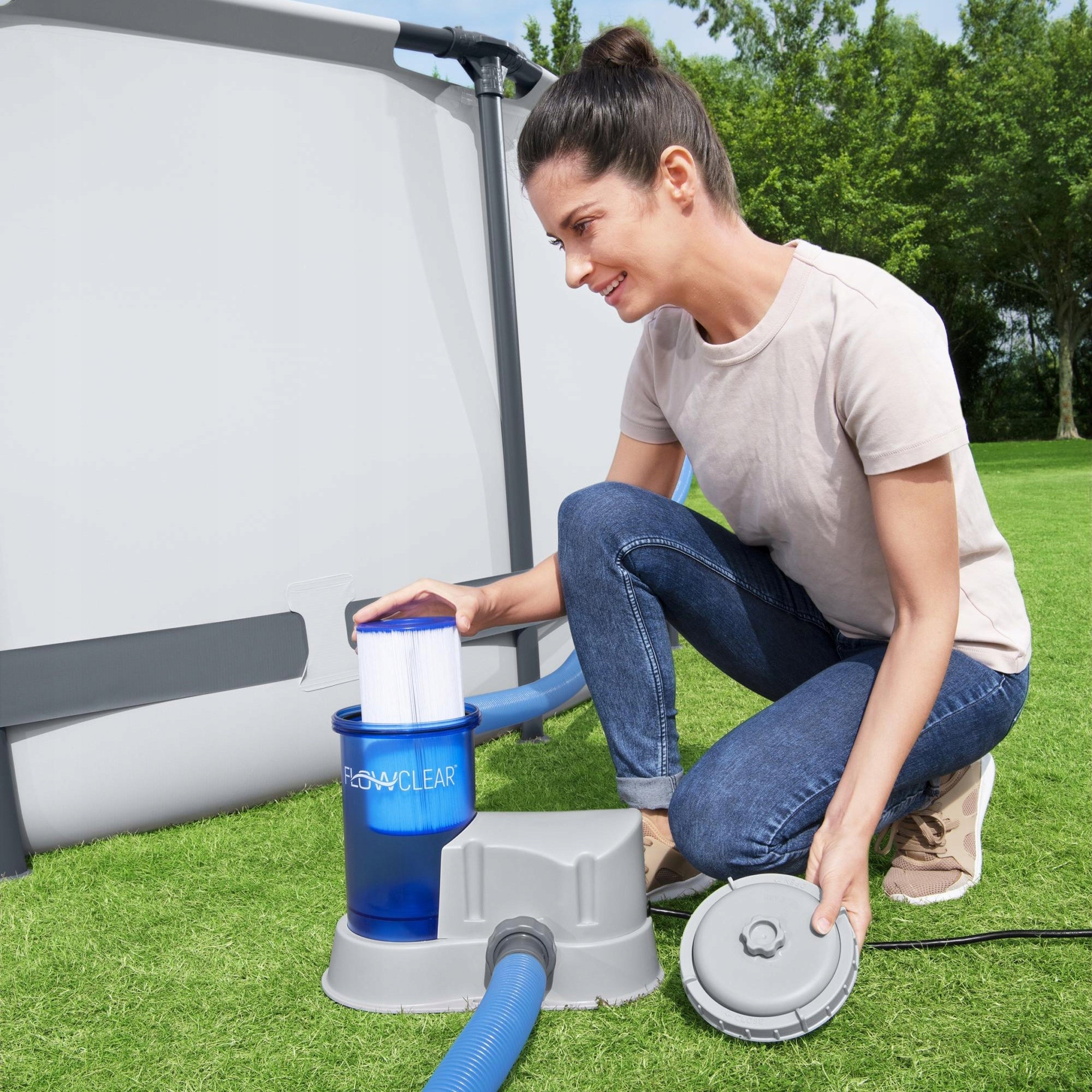 44688 BESTWAY FLOW CLEAR POOL FILTER PUMP Brand Bestway