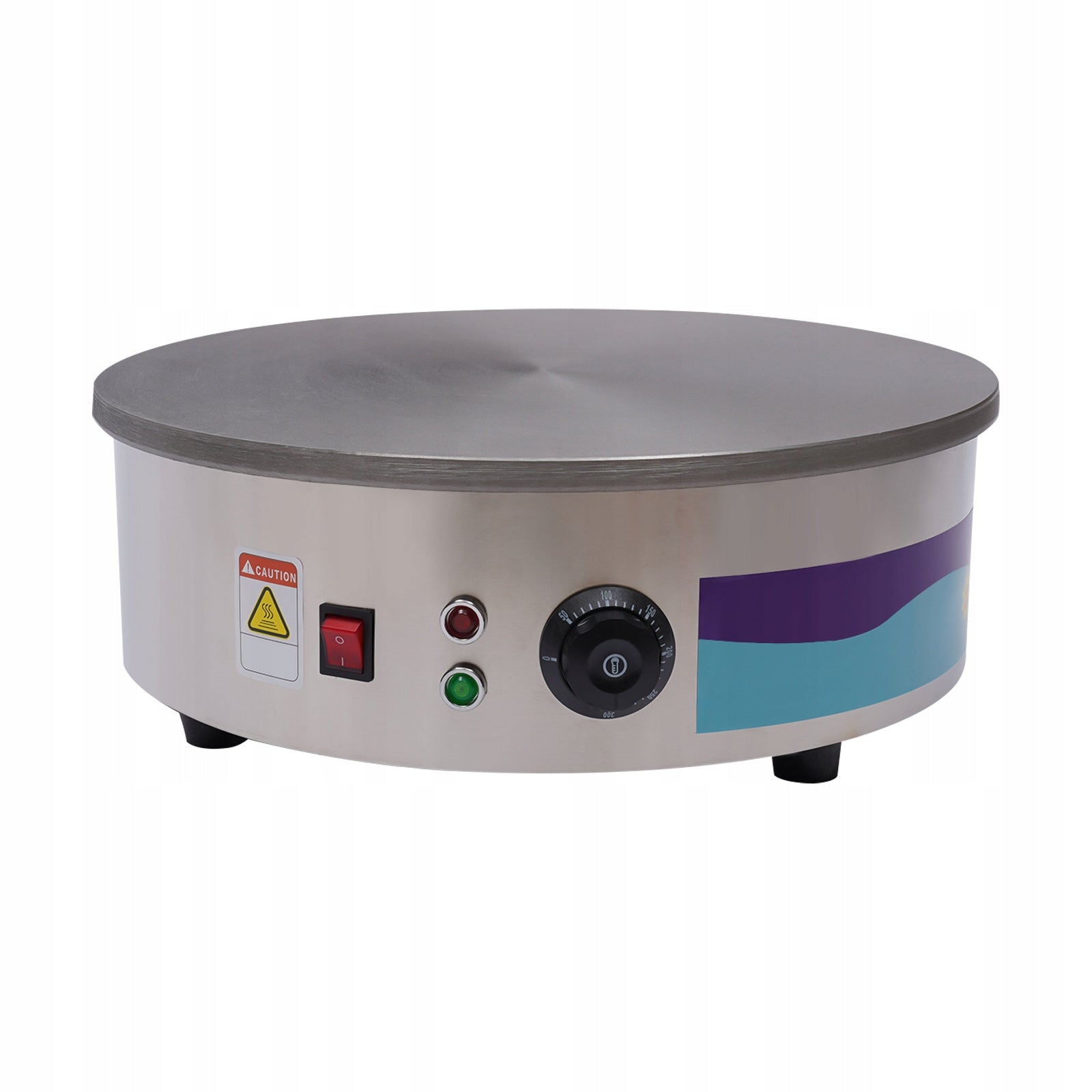 45CM Electric Crepe Maker Machine with Spreader&Spatula 3KW 220V