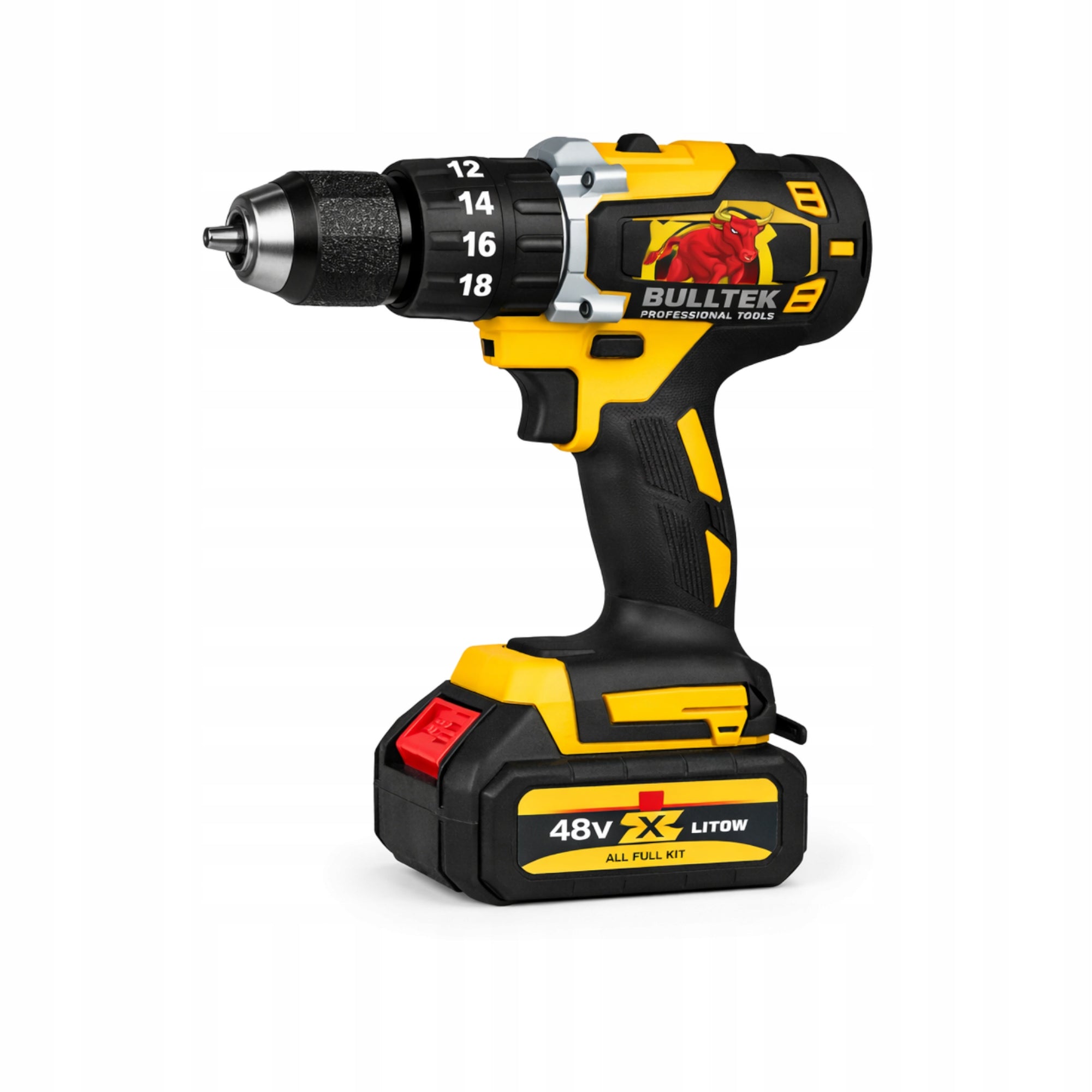 48V Cordless Impact Drill/Driver Brushless 2xAKU Packaging status original
