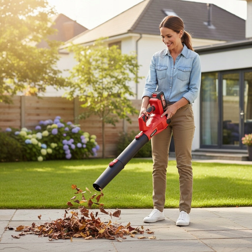 48VF Cordless Leaf Blower Wireless 2x Aku 1000W Tool weight 2.4 kg