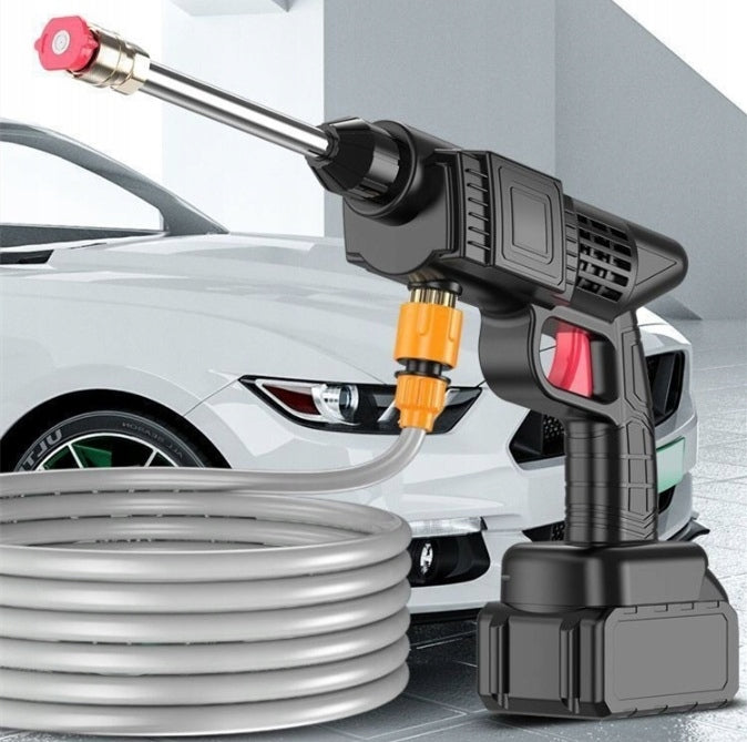 48Vf CORDLESS PRESSURE WASHER MULTIFUNCTIONAL SET + 2 BATTERIES Operating pressure 38 bar