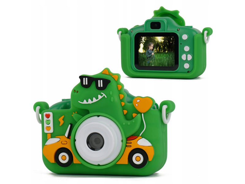 48mp Digital Camera 1080p Baby Camera 5x Mp3 Games Xrec X2 / Dinosaur