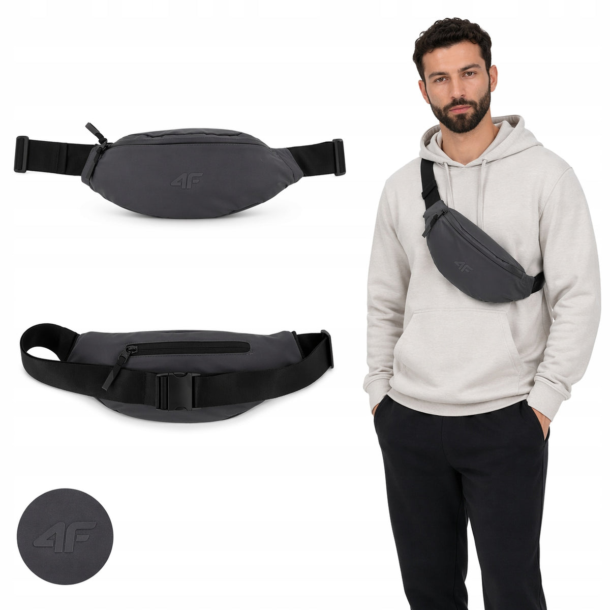 4F BUM BAG SACHET ORIGINAL SPORTS ADJUSTABLE BELT