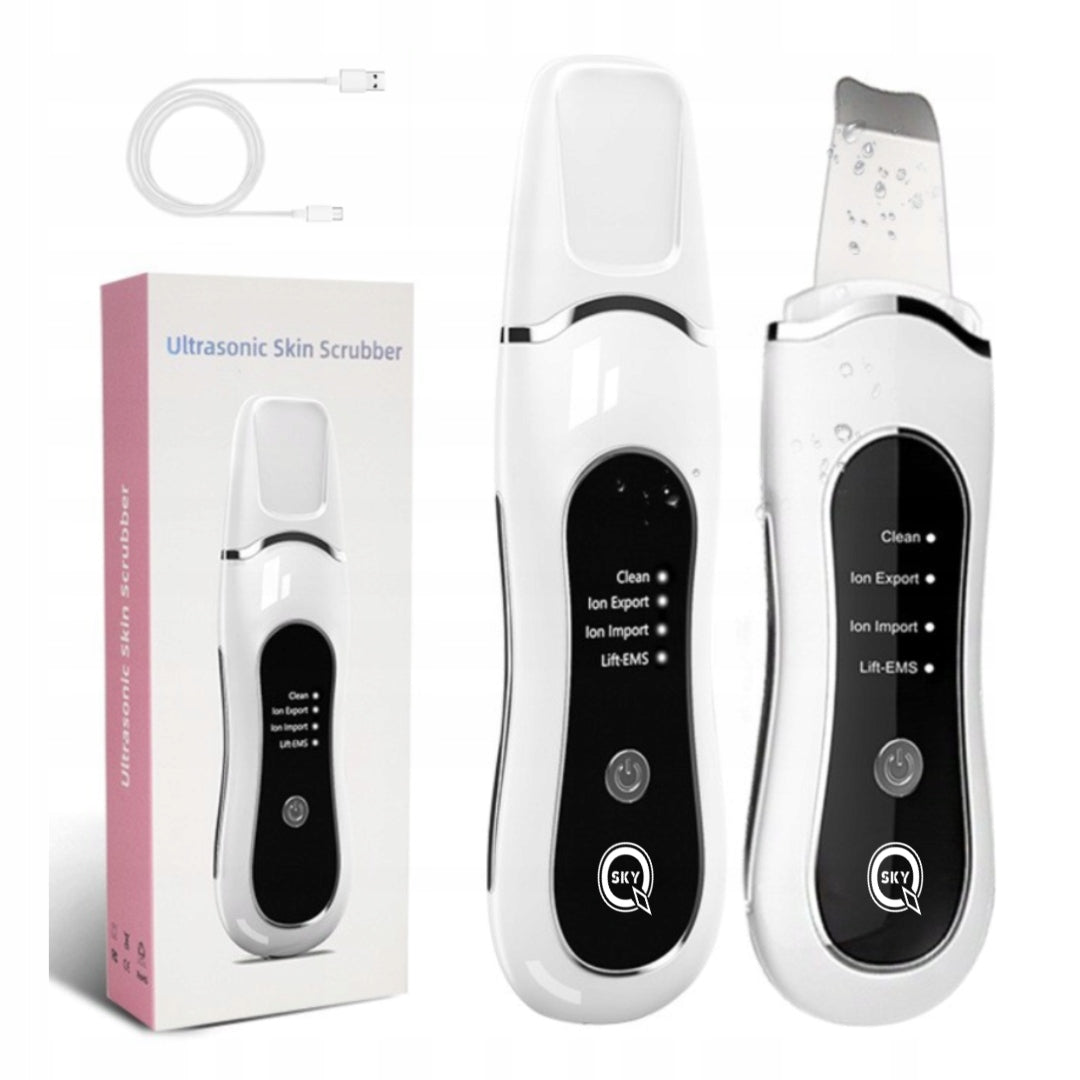 4IN1 QSKY WIRELESS FACE CAVITATION SCRUB POWER ADJUSTMENT