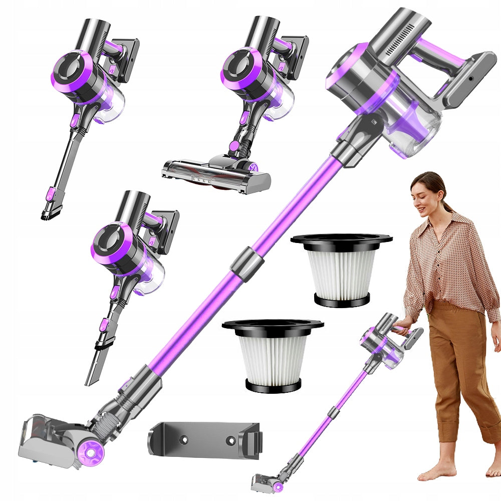 4IN1 UPRIGHT HANDHELD VACUUM CLEANER BAGLESS ELECTROBRUSH 400W SET