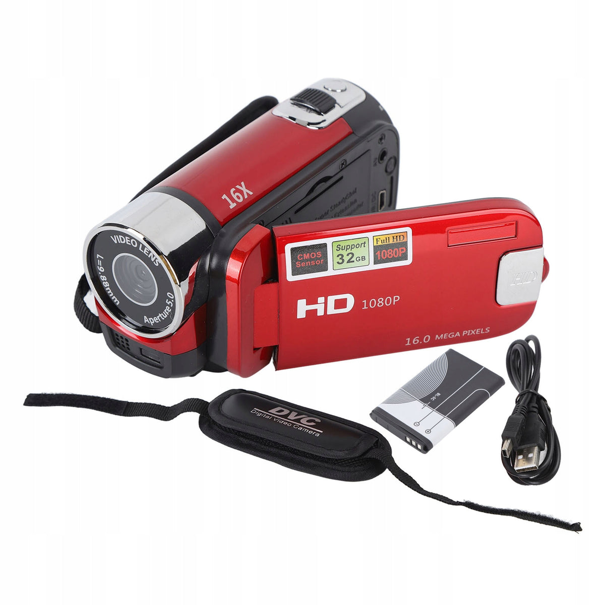 4K 48MP DV VIDEO CAMERA WITH 16X DIGITAL ZOOM