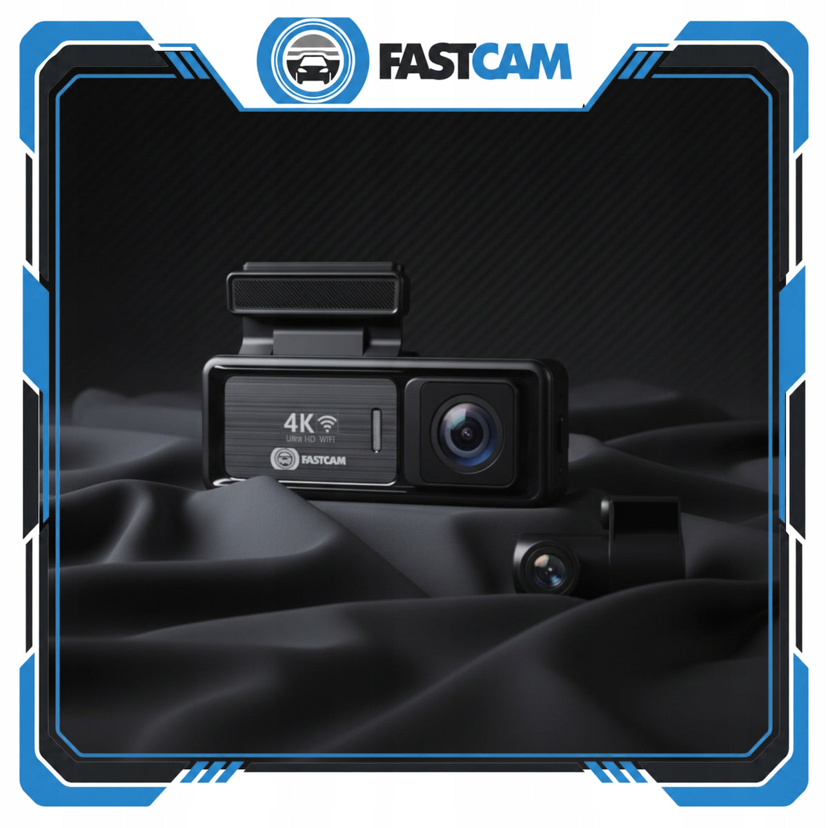 4K Car Camera Video Recorder Front Rear WiFi GPS Parking Mode Packaging status original