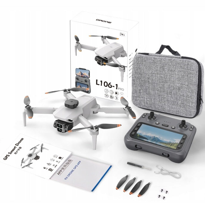 4K GPS drone with laser obstacle avoidance, brushless motors, 5G FPV,