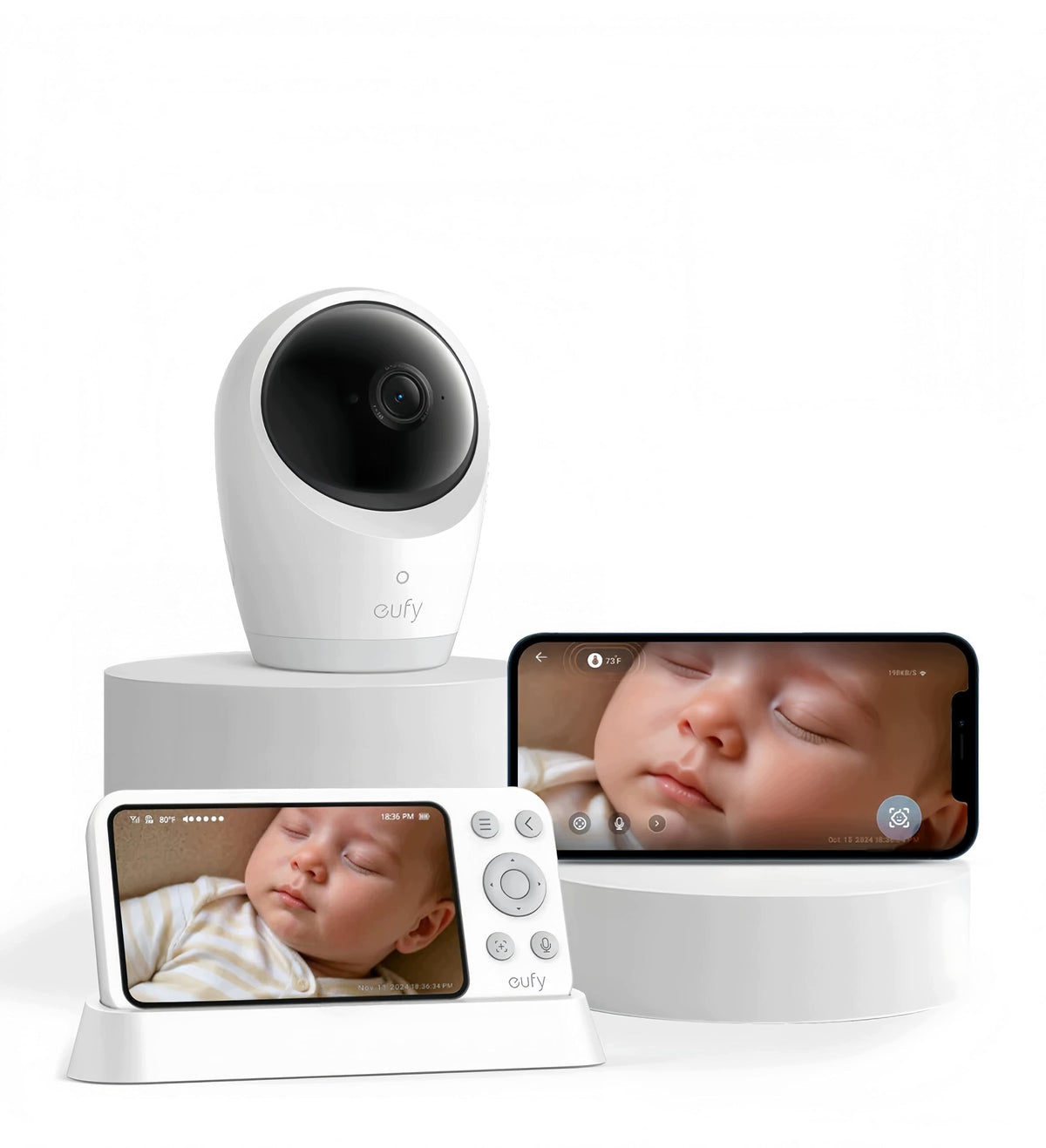 4K UHD VIDEO NANNY EUFY SECURITY E21 WITH HYBRID CONNECTIVITY