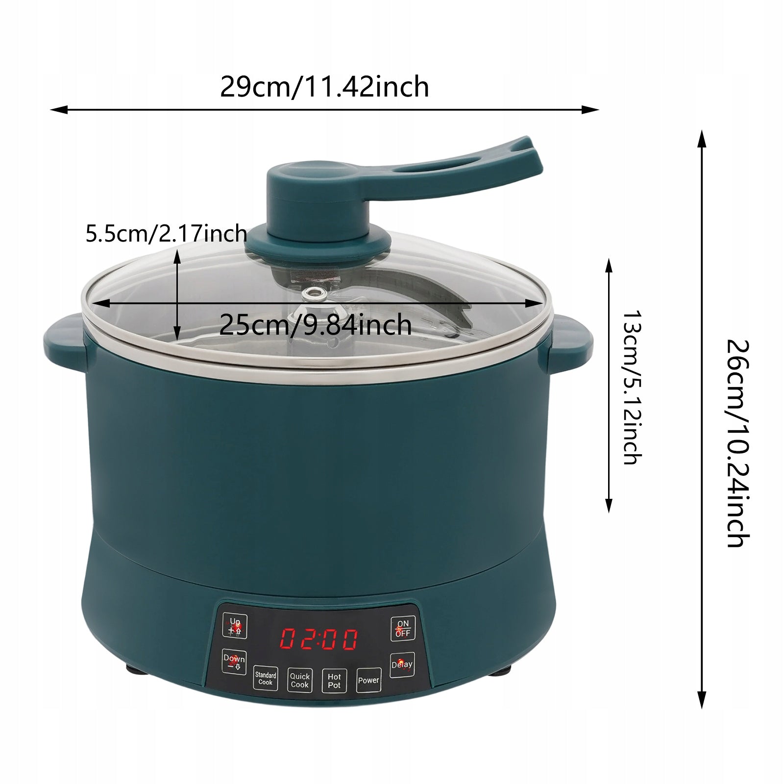 4L Low Sugar Rice Cooker, SS304 Electric Pots with Low Sugar Function, 220V Packaging status original