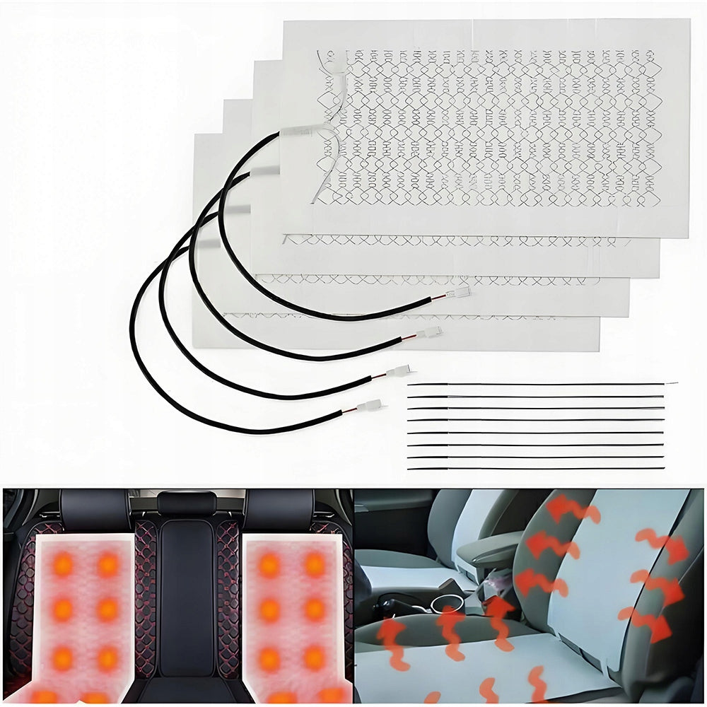 4Pcs Heating Mat Set Heating Upholstery For One Armchair Comfort Warmth Pad Packaging status original