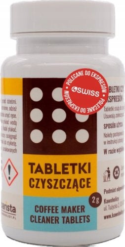 4Swiss by E-barista coffee machine cleaning tablets 25 pcs. Brand 4Swiss