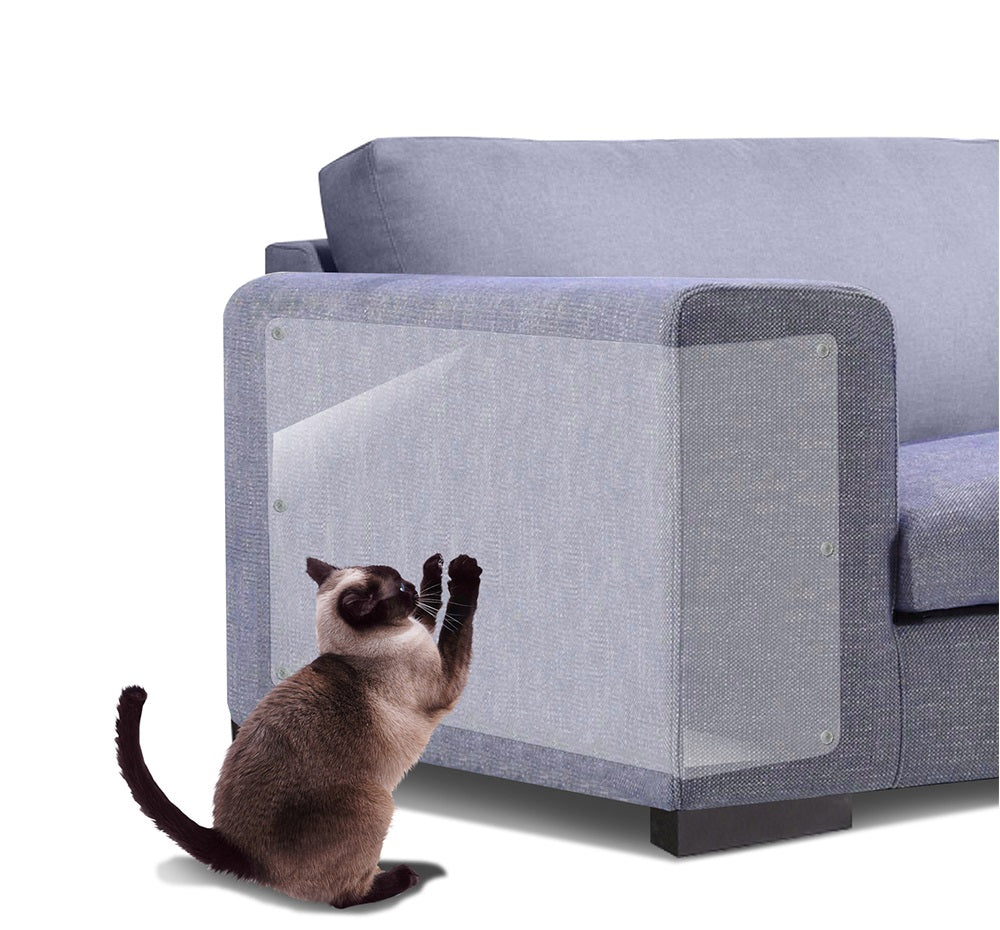 4X LARGE STICKER FOIL PROTECTION FURNITURE MAT CAT SCRATCHER 30x45 cm Manufacturer code Naklejka ochronna na meble model 1