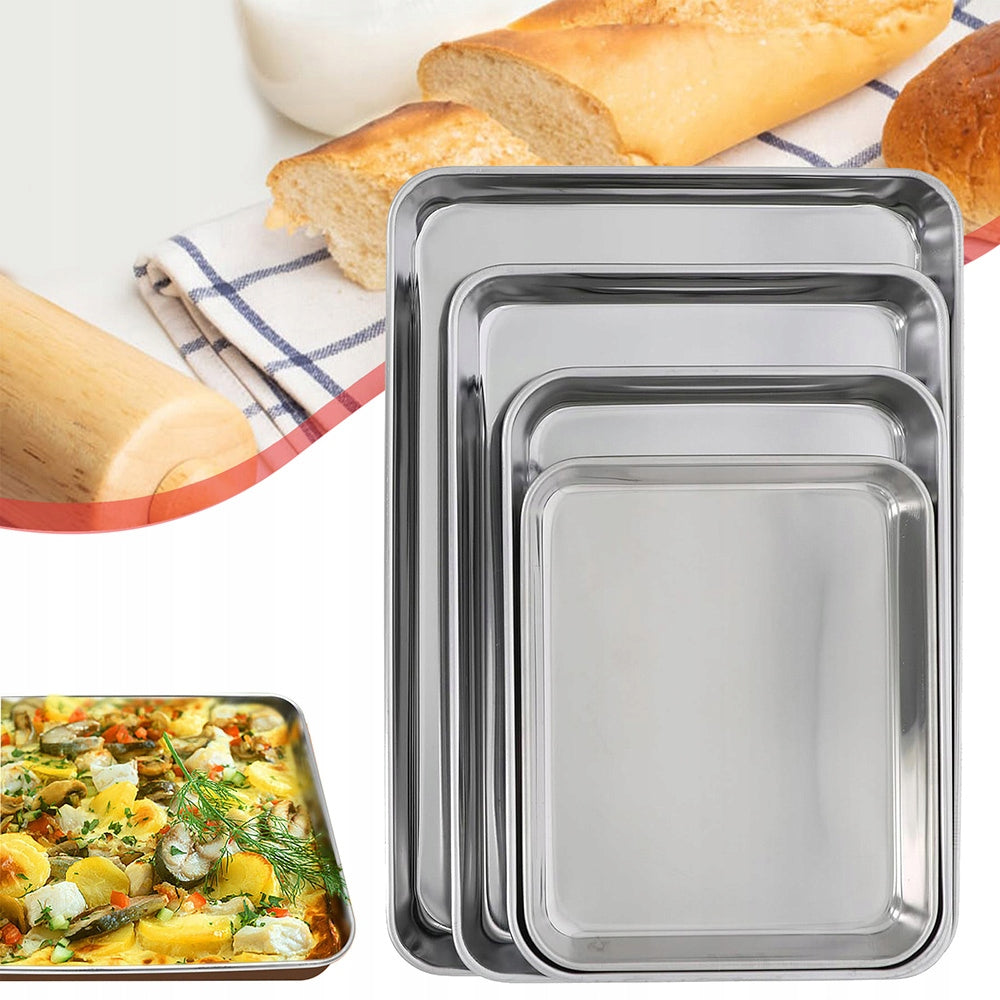 4X Stainless Steel Grill Tray Vegetable Grate Brand no brand