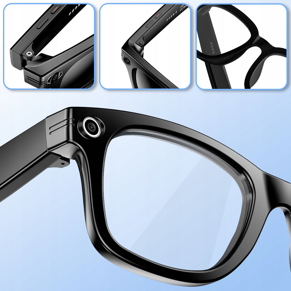 4in1 AI Glasses – Camera, Music, Translator and Voice Assistant in 49 Grams Manufacturer code 185817448163071