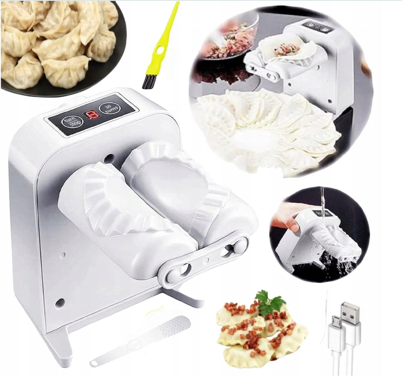4in1 ELECTRIC DUMPLING MAKING MACHINE DUMPLINGS MACHINE Brand no brand