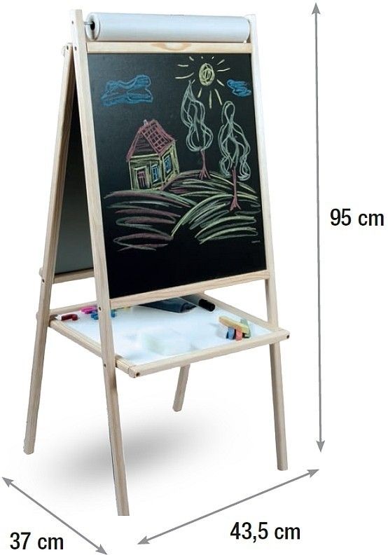 4in1 MAGNETIC CHALKBOARD PAPER FREEBIES Color multicolor