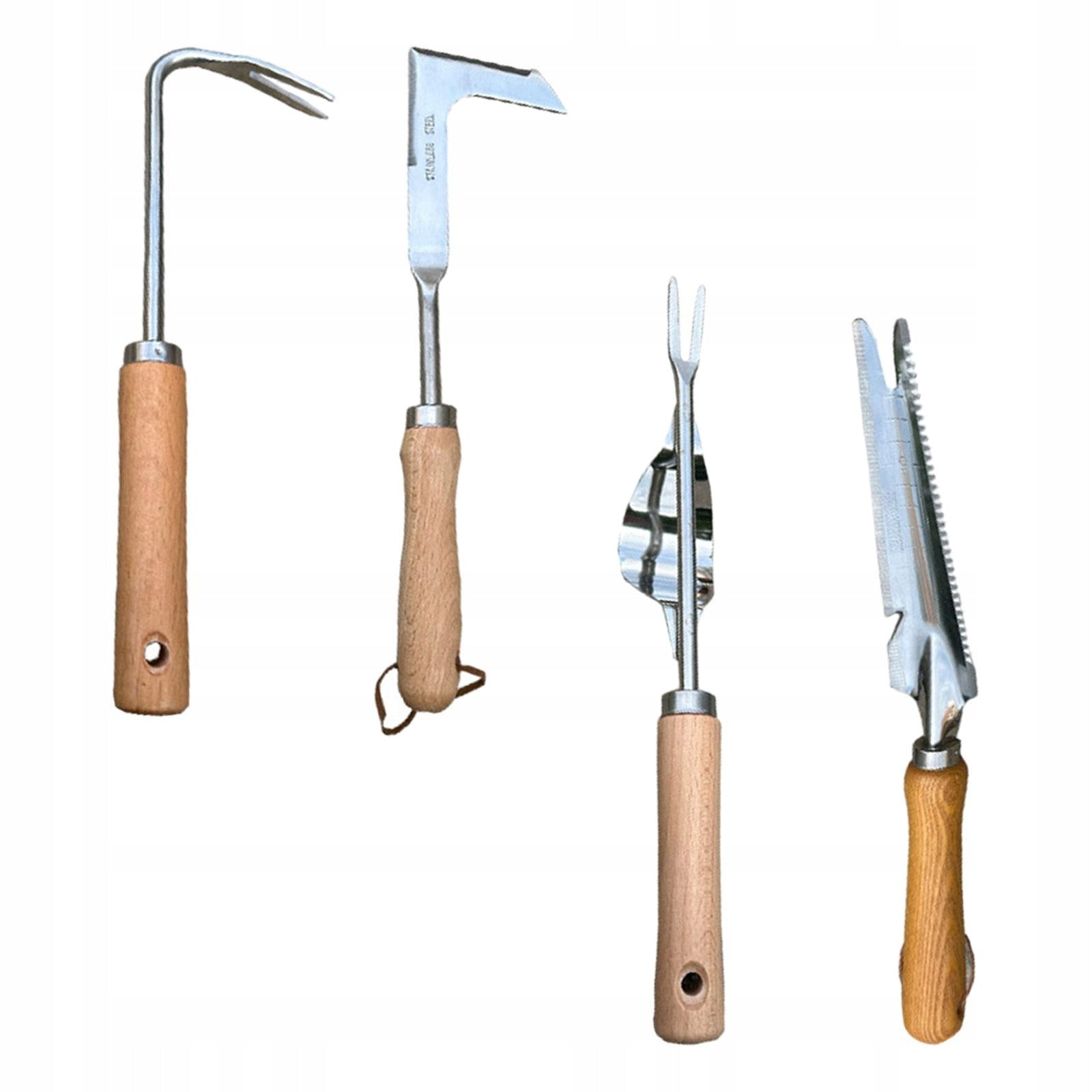 4x Crack Weeder Multiple Uses with Handle Crevice Weeding Tool Lawn Yard Brand no brand