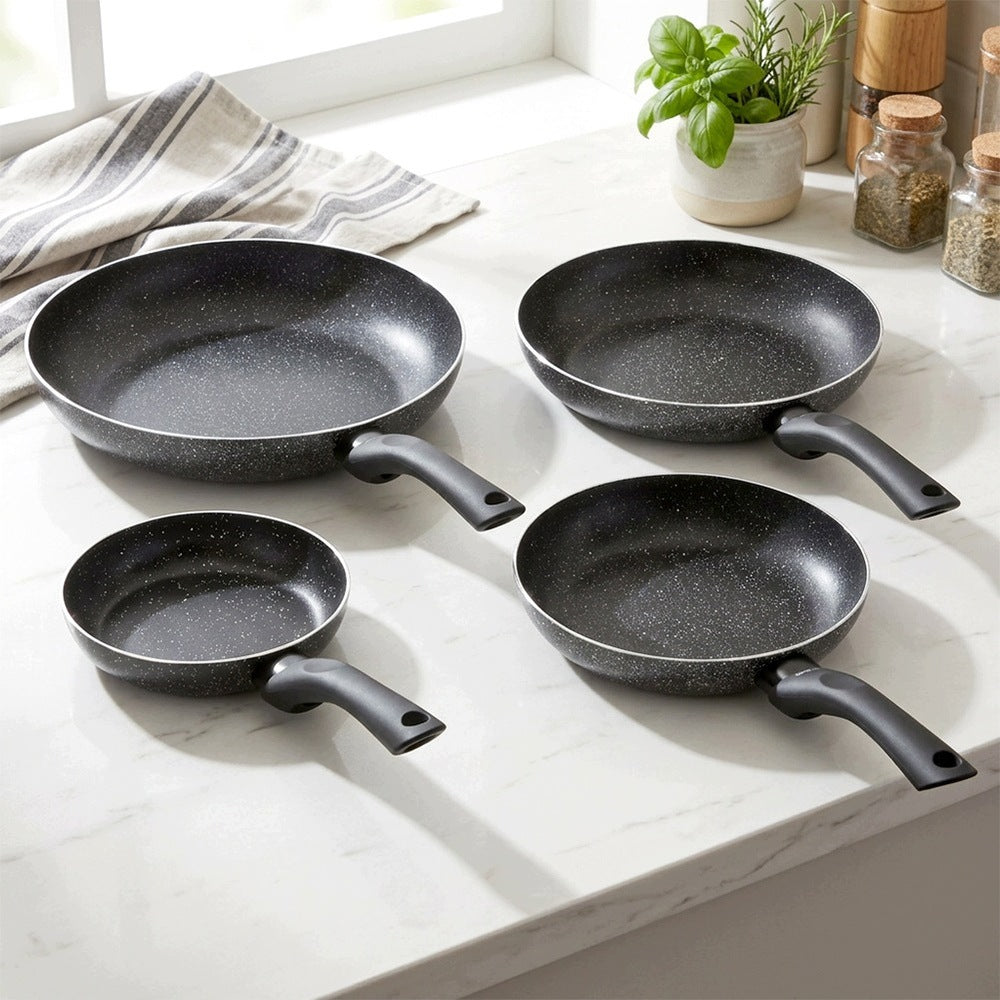 4x GRANITe frying pan for frying stewing pan set VILDE 16 20 24 28 Packaging status original