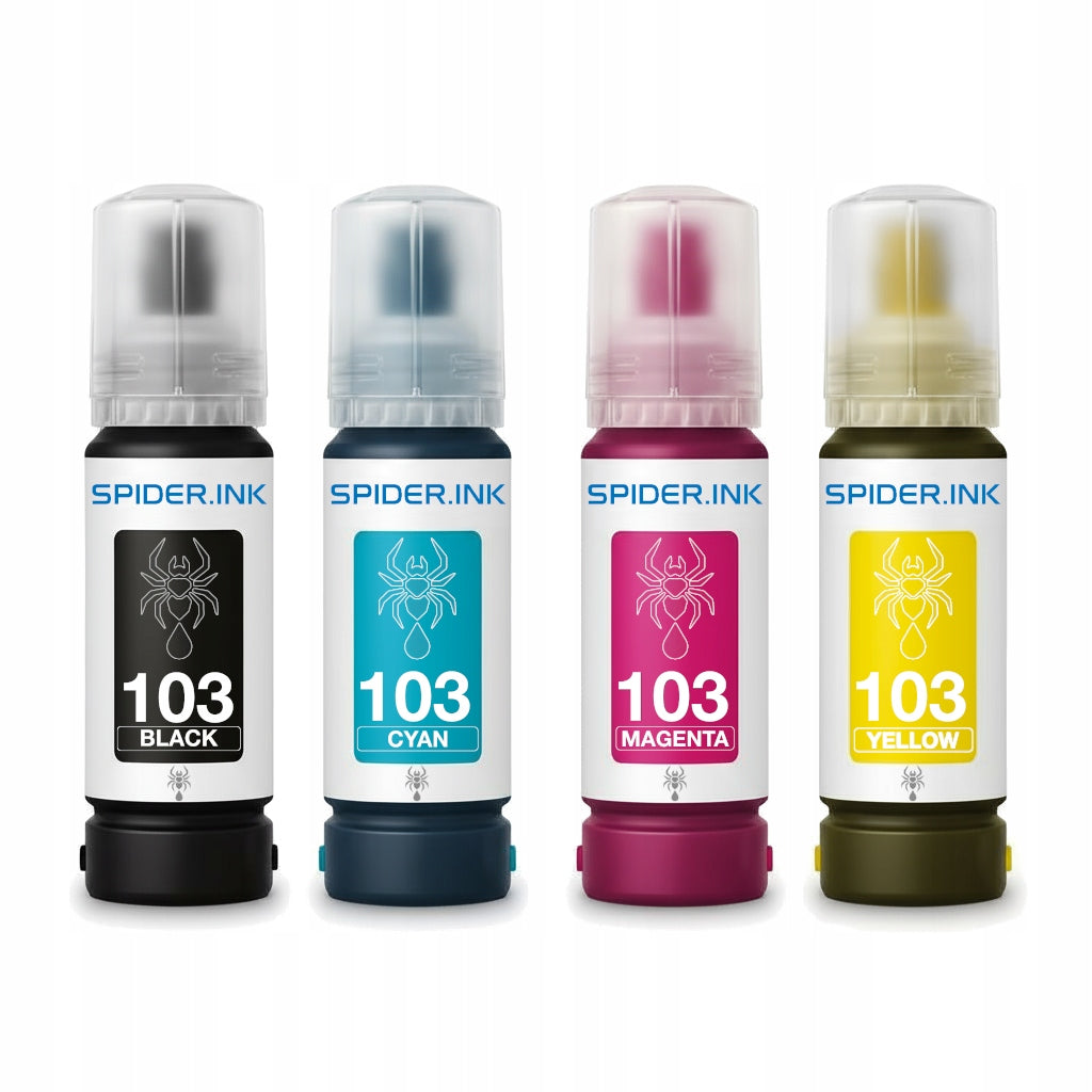 4x Ink 103 XL INKS MULTIPACK for EPSON EcoTank L1270 L3270 L3280 printer