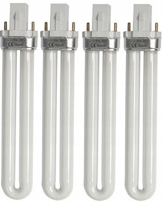 4x LED BULBS FOR UV LAMP 36W BULB LAMP 9W