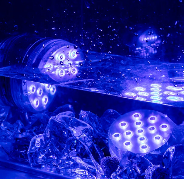 4x POOL LIGHTING LED UNDERWATER POOL LIGHTS with Suction Cup x 12pcs Brand Renew Force